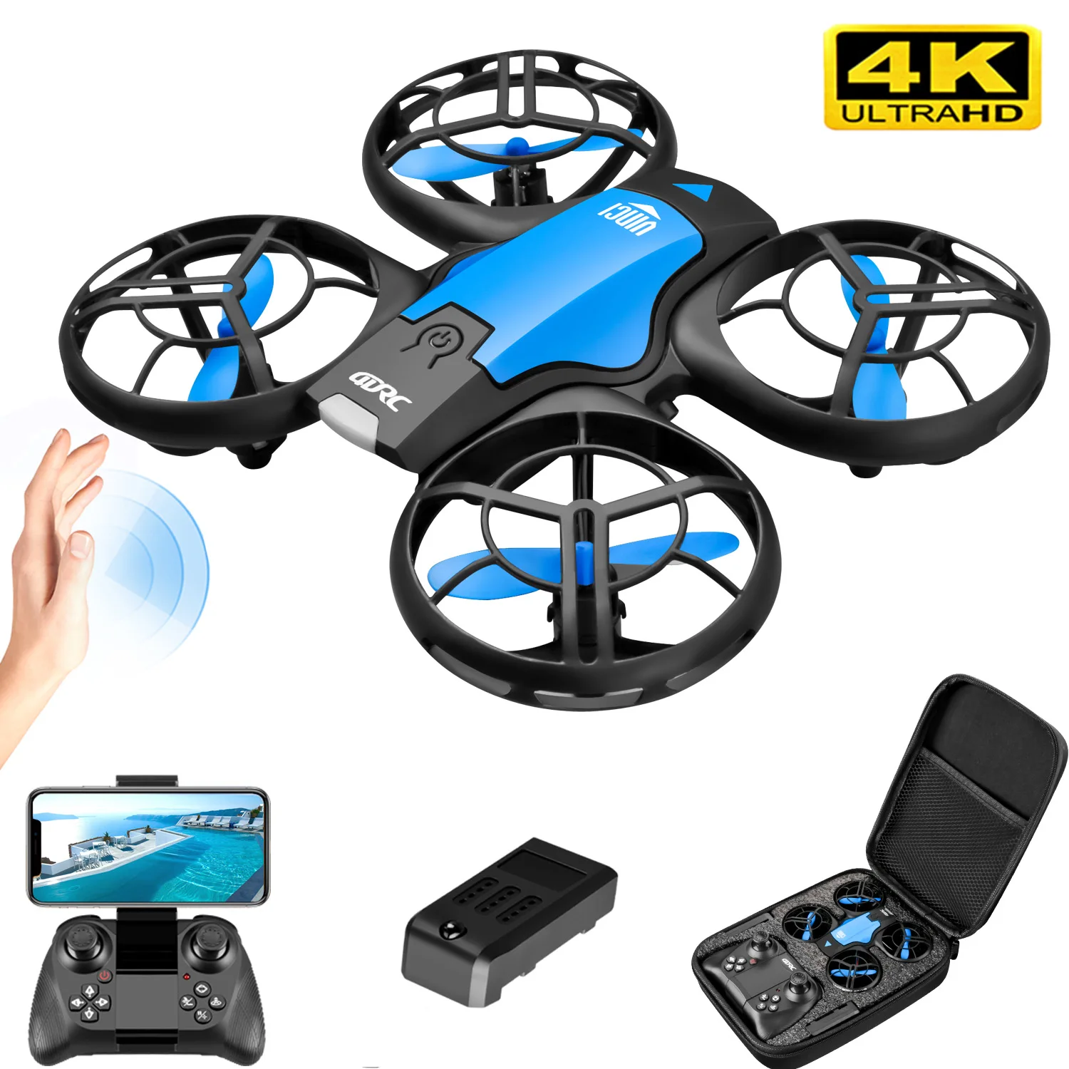 Nuovo Mini Drone V8 con Teleca - Drone Racing Camera recensione e prezzo