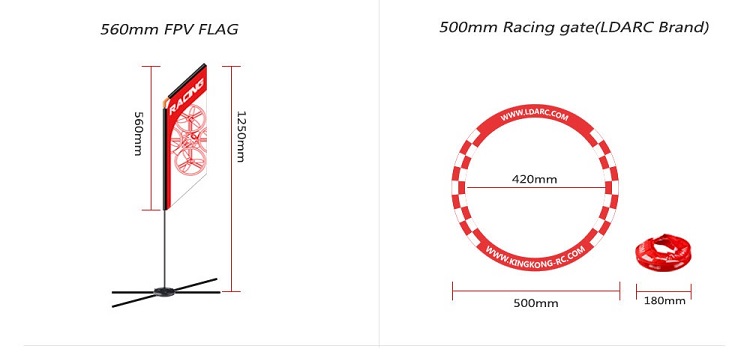 Parti di ricambio per aeroplan - Drone Racing Gate recensione e prezzo
